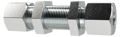 Produktbild von Riegler Gerade Schottverschraubung, Rohr-Außen-Ø 12 mm, Stahl verzinkt, GSV12SST
