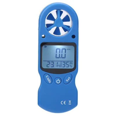 Immagine prodotto di Anemometro digitale, misuratore di velocità del vento, misuratore di velocità del vento, anemometro portatile, misuratore di velocità del vento portatile, anemometro di temperatura