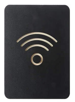 Produktbild von EUROPEL Piktogramm "Wifi" schwarz