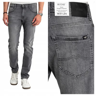 Produktbild von MUSTANG | Oregon Tapered | Herrenjeans, schmal geschnitten, schmale Passform, W34 L30