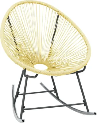 Produktbild von vidaXL Acapulco-Gartenstuhl Poly Rattan Beige