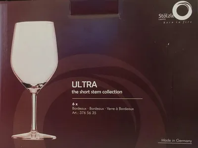 Produktbild von Stölzle Lausitz Set 6 Stück ULTRA Bordeauxkelch klar 376 00 35 | EAN 4012632155382