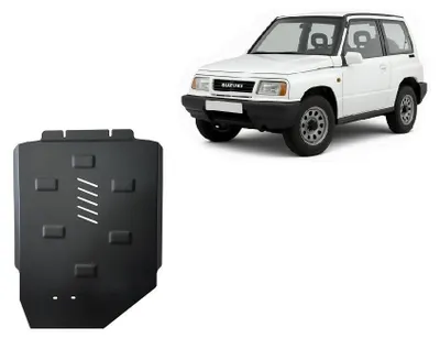 Image de Protection de boîte de vitesses Stahl pour Suzuki Vitara - de 1988 à 1999
