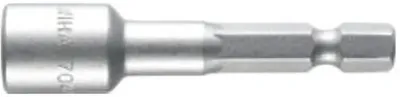 Obrázok produktu pre Wiha 04514, 1 kusov, Šesťhranný, 25,4 / 4 mm (1 / 4"), Chrómovo-vanádová oceľ, Nerezová oceľ, 55 mm