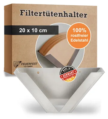 Produktbild von Halter aus Edelstahl für Kaffeefilter