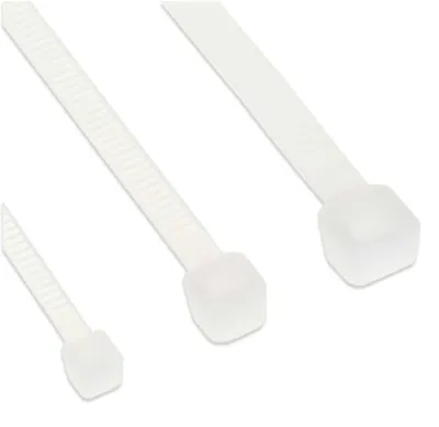 Productafbeelding van InLine® 59964D kabelbinders, lengte 60 mm, breedte 2,5 mm, naturel, 100 stuks