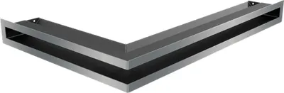 Immagine prodotto di Griglia di ventilazione angolare LUFT destra 40x60x6 in acciaio inox Slim