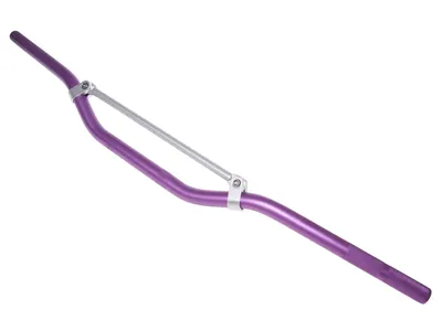 Produktbild von Lenker Motocross Aluminium mit Strebe lila 22mm - 810mm