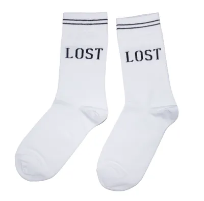 Produktbild von Herren Basic Socken aus Baumwolle Lost Weiß Größe 43-46