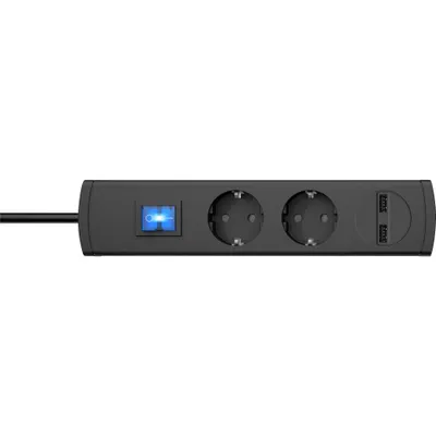 Image de Multiprise UNOv. 2x avec interrupteur