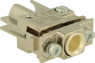 Image de Module HARTING Han PE, insert mâle (M), connexion serti, 1 pôle - 1 pièce