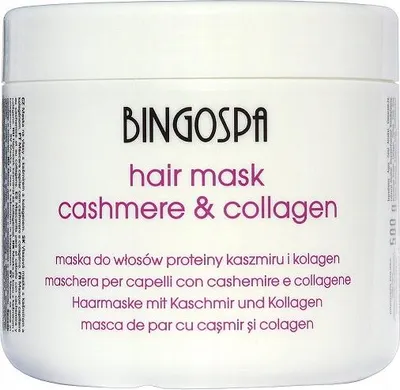 Zdjęcie produktu dla 500 g kaszmirowej maski do włosów BingoSpa