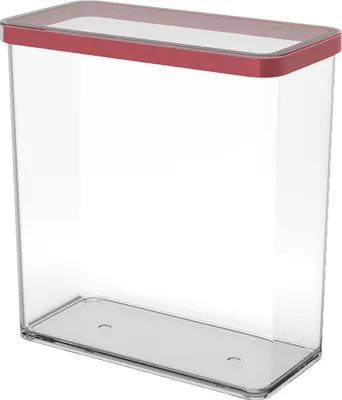 Produktbild von Rotho Vorratsdose mit Deckel Loft 3,2 L - Aufbewahrungsbox mit Silikondichtungsring - Frischhaltedose 20,0 x 10,0 x 21,4 cm - Vorratsbehälter Dose