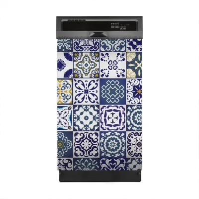 Produktbild von Magnete Dekorative 45x70 cm Küche Magnetmatte Spülmaschine - Portugiesische Mosaiken