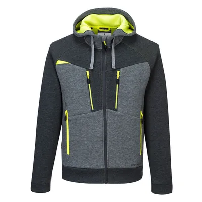 Produktbild von Portwest DX472 DX4 Kapuzenjacke mit Reißverschluss Metal Grey Gr. S