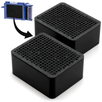 Produktbild von Filter für Geberit DuoFresh - Aktivkohlefilter Geeignet für DuoFix - Wie Typ 243.970.00.1 - 2 STÜCK