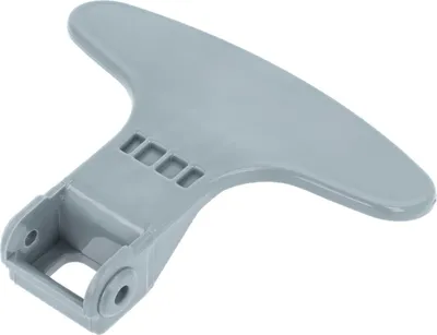 Produktbild von vhbw Türgriff kompatibel mit Beko 7122791100, 7122941100, 7122641100, 7122170200, 7122341100, 7121241800, 7121241900 Waschmaschine Kunststoff Grau