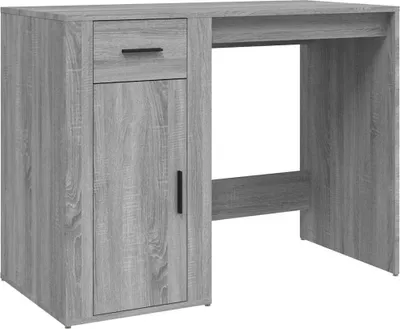 Obrázek produktu pro vidaXL Psací stůl Grey Sonoma 100x49x75 cm výrobek z odvozeného dřeva