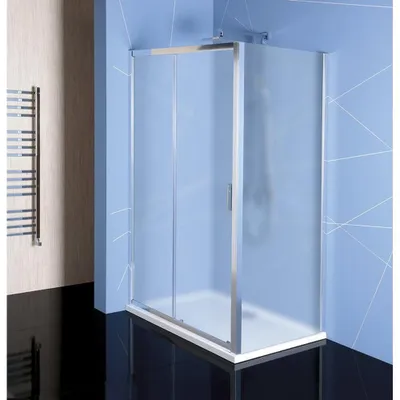 Obrázok produktu pre Obdĺžnikový sprchový kút Easy Line 1100x900mm L/R variant, sklo Brick