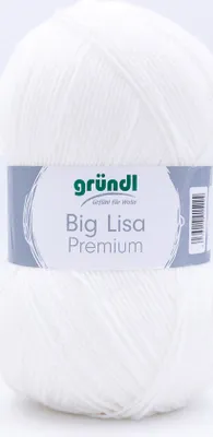 Produktbild von Gründl Wolle Big Lisa Premium 250 g weiß