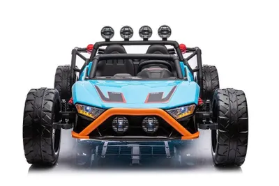 Produktbild von Elektro Kinderauto "Buggy 168" - 24V Akku,2x 200W Motoren- 2,4Ghz, Allrad+MP3 + Ledersitz + EVA