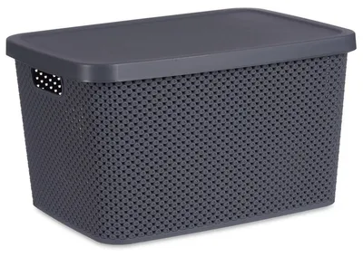 Obrázok produktu pre Plastový kôš s vekom, organizér, 19 l