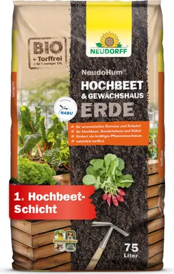 aromatisches Gemüse, Kräuter, Hochbeet, Gewächshaus, Kübel, fördert kräftiges Pflanzenwachstum, bio