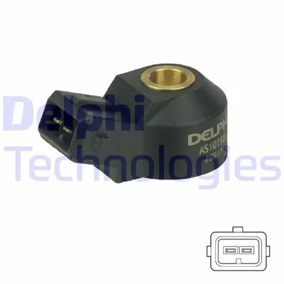Produktbild von DELPHI Klopfsensor AS10198 für TOYOTA Yaris Schrägheck (P1)