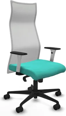 Image de Chaise de bureau Piqueras y Crespo B1B036N turquoise