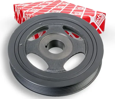 Produktbild von FEBI BILSTEIN 103859 Riemenscheibe Kurbelwelle für TOYOTA AYGO (WNB1, KGB1) 143mm 5-Rippen