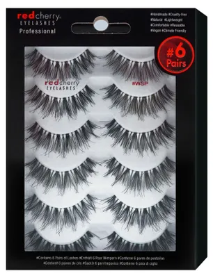 Produktbild von Red Cherry Eyelashes Professional Echthaarwimpern WSP - 6 Pairs