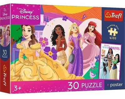 Immagine prodotto di Puzzle Disney Principesse, 30 pezzi – Amicizia