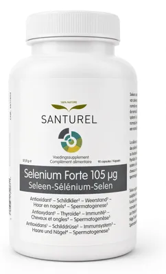 Produktbild von Santurel Selenium Forte 105 µg – 90 Kapseln
