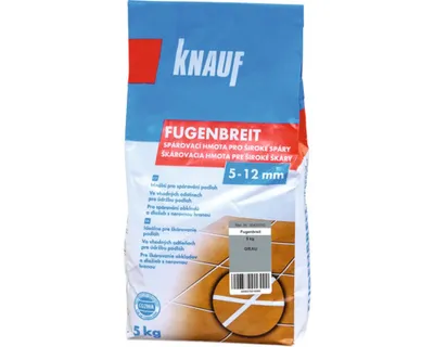Obrázek produktu pro Spárovací hmota KNAUF Fugenbreit Grau, 5 kg, šedá