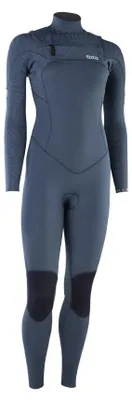 Produktbild von ION Neoprenanzug Element 5/4 Frontreißverschluss, Damen, stahlblau, Größe 40/L