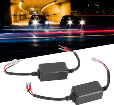 Immagine prodotto di H1/H3 auto auto LED luce decoder faro soppressione senza difetti Anti Flicker resistenze