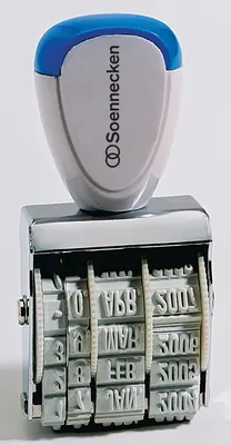 Produktbild von Soennecken Datumstempel 3831 Monat in Buchstaben 4x27mm