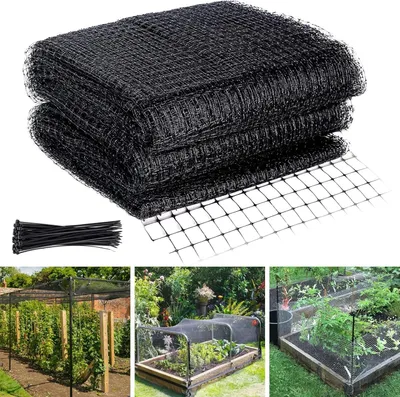 Produktbild von Gartennetz 4x10 m, Vogelschutznetz, für Pflanzen, witterungsbeständig, für Garten