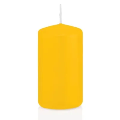 Produktbild von 16x Wiedemann 218117.083 Stumpenkerze - 120 x 60 mm,  dotter