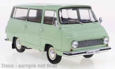 Immagine prodotto di Skoda 1203 (1968) verde chiaro WHITEBOX 1:24