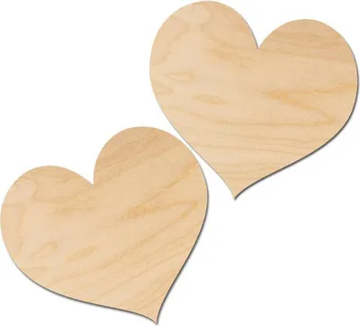 Zdjęcie produktu dla Drewniane serca 5cm serce komplet 2szt. Decor