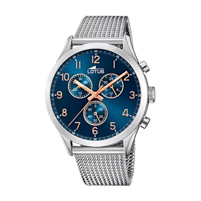 Produktbild von Lotus Herren Uhr Minimalist Luxus Edelstahl Armbanduhr silber UL18637/3