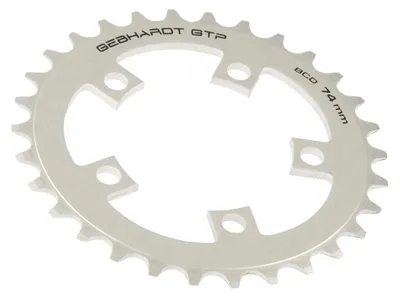 Produktbild von Gebhardt  Kettenblatt 36t ø74mm 5 Arme, Silber