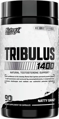 Produktbild von Nutrex Research Tribulus Black 1400 (90 Caps) Unflavored - Testosteron Booster - Tribulus