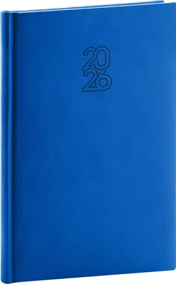 Obrázek produktu pro Notique Týdenní diář Aprint 2026, modrý, 15 x 21 cm