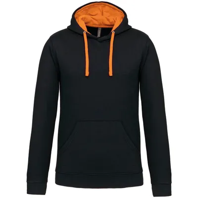 Produktbild von Kariban Herren-kapuzensweatshirt bicolor