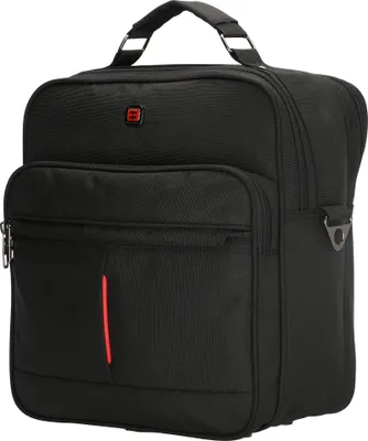 Produktbild von Arbeitstasche Flugumhänger Schultertasche Hochformat Schwarz 33 cm Groß Bowatex