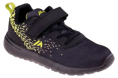 Produktbild von Martes Essential - Kinder Sneaker "Makredi" IG5013 (28 EU) (Schwarz/Leuchtend Limone)