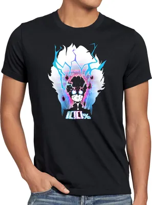 Produktbild von BaumwolleCloud Psycho 100 Herren T-Shirt anime otaku mob japan