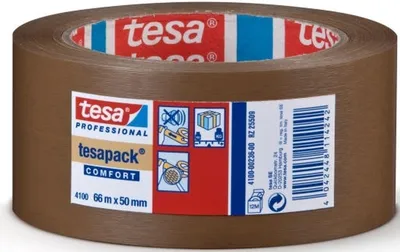 Produktbild von Packband tesapack 66mx50mm PVC braun Packung mit 36 Stück